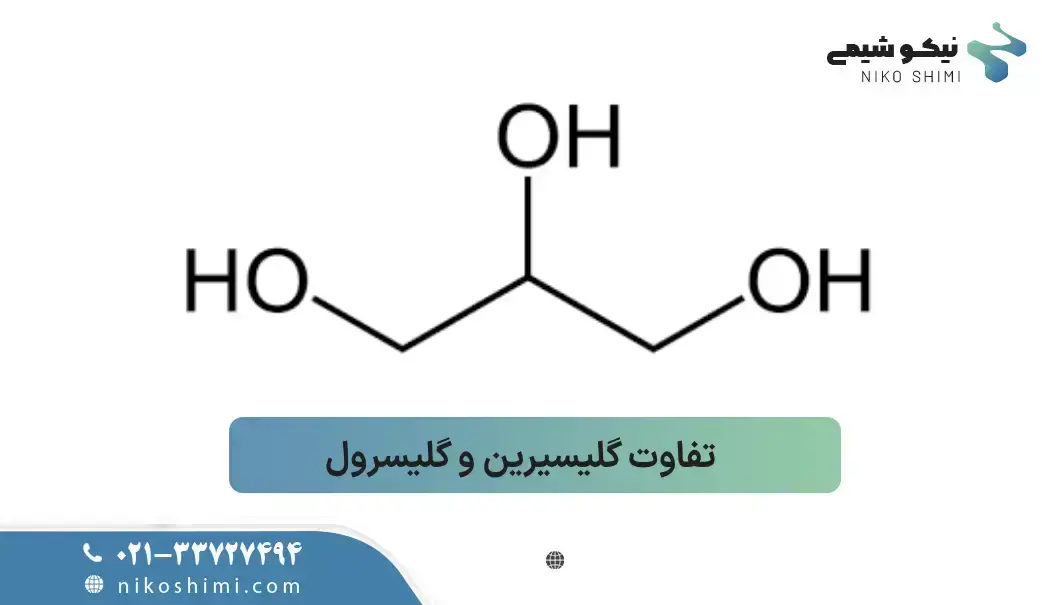 تفاوت های گلیسیرین و گلیسرول