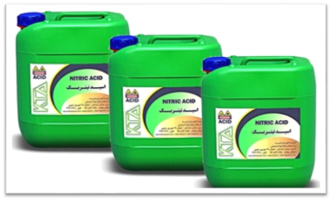 فروش اسید نیتریک صنعتی در گالن های 5 لیتری، 10 لیتری و 20 لیتری