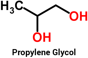 فرمول شیمیایی پروپیلن گلیکول Propylene Glycol C3H8O2
