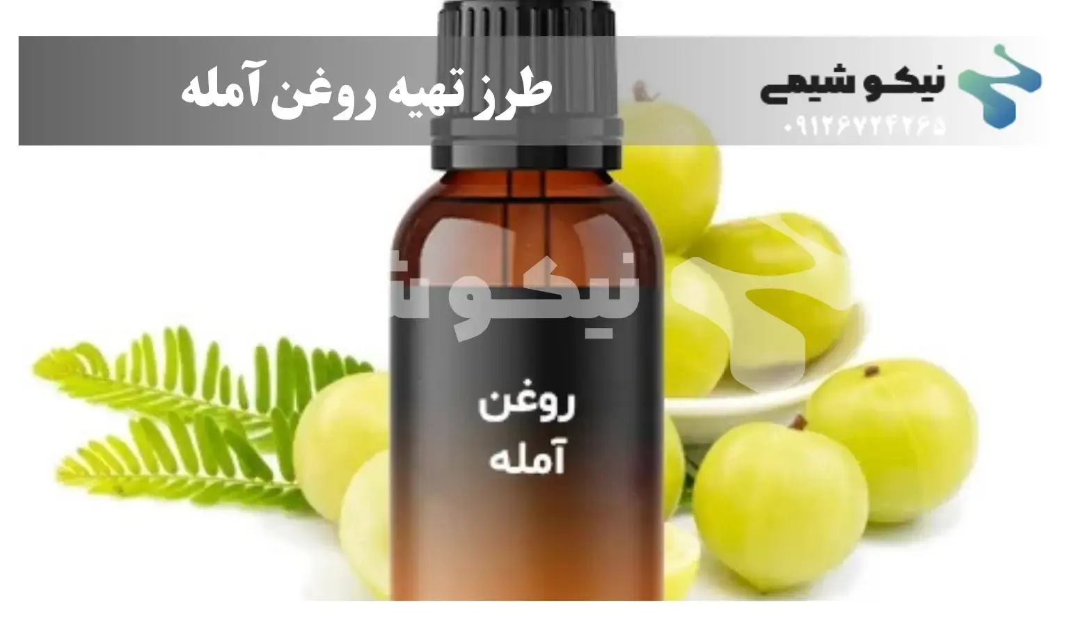 طرز تهیه روغن آمله خانگی